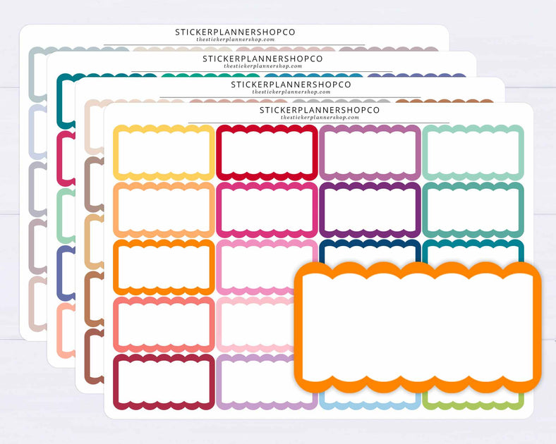 Sticker Labels – The Sticker Planner Shop