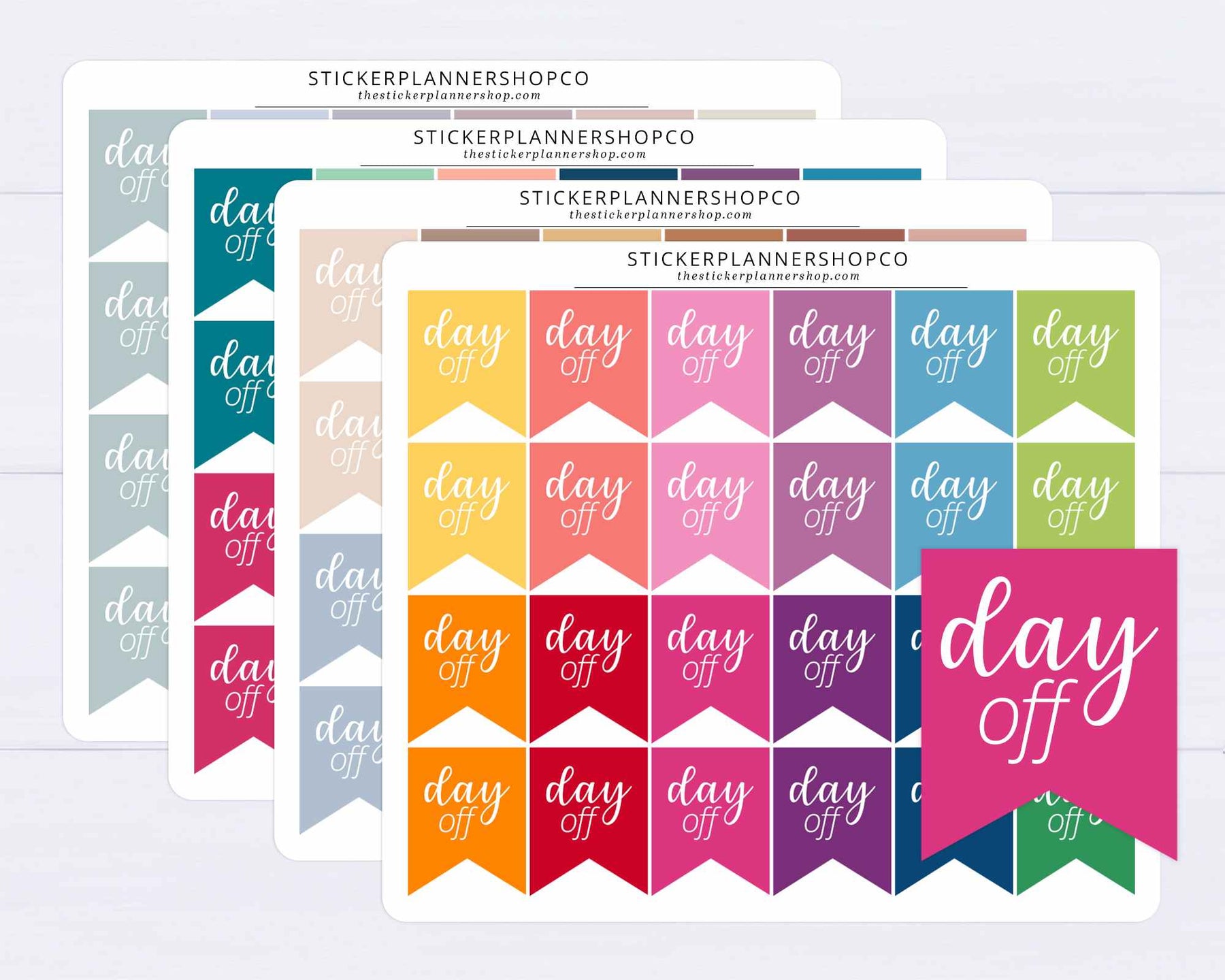 Day Off Color Close (esc)