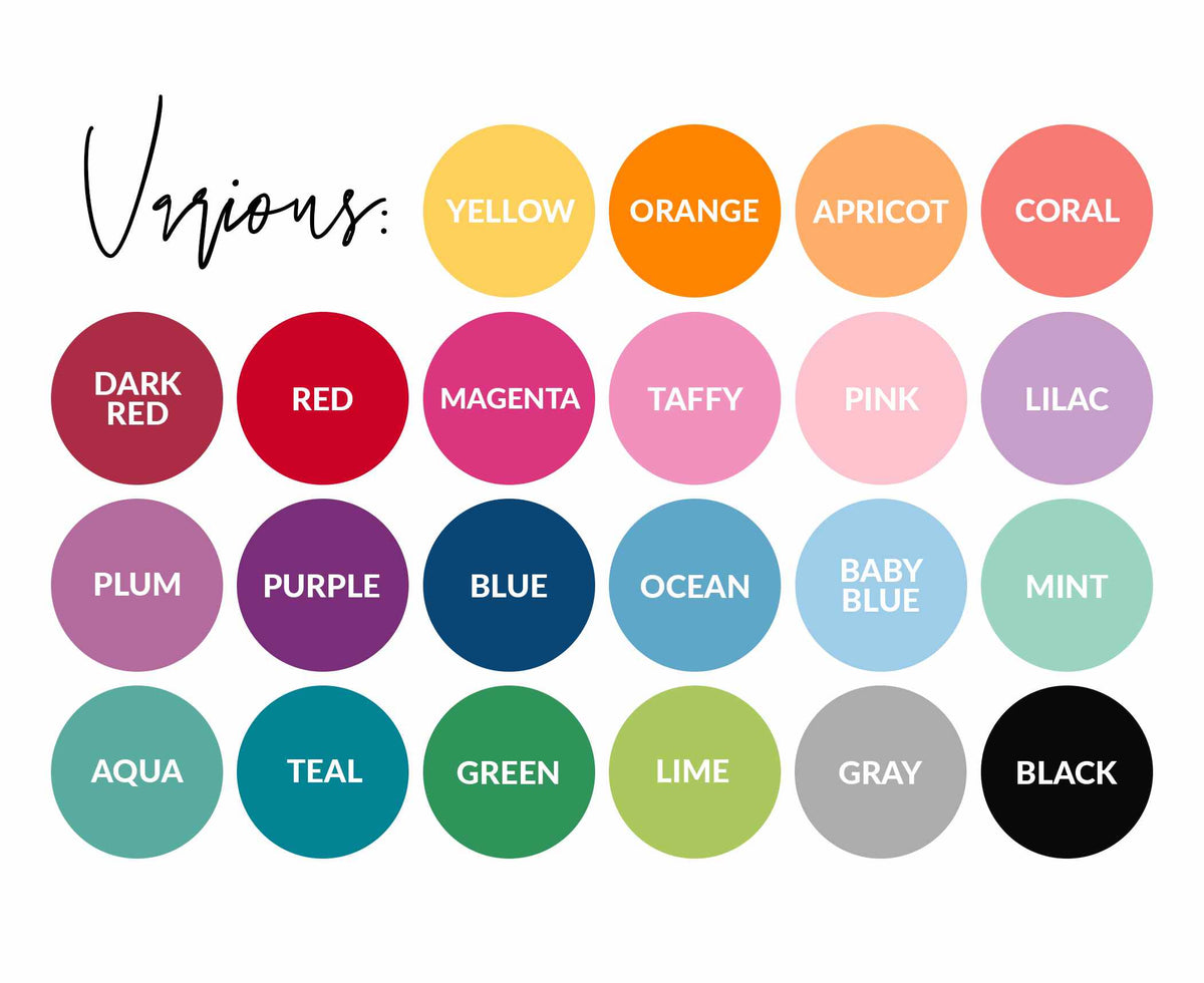Custom 2 Word Stickers – The Sticker Planner Shop