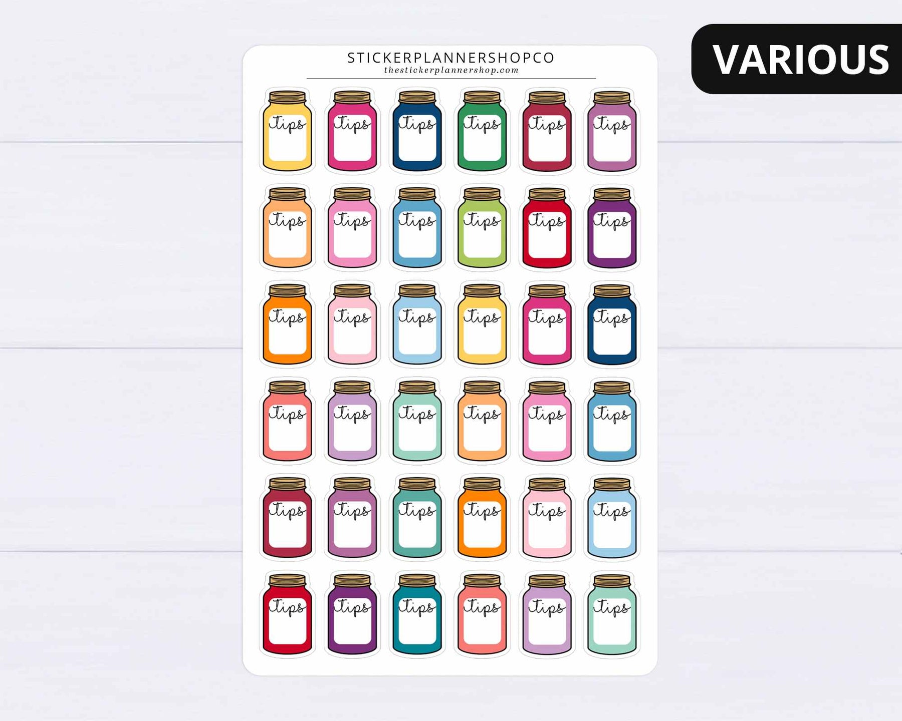 Sticker Data Tracker Tips Tracking Stickers β The Sticker Planner Shop
