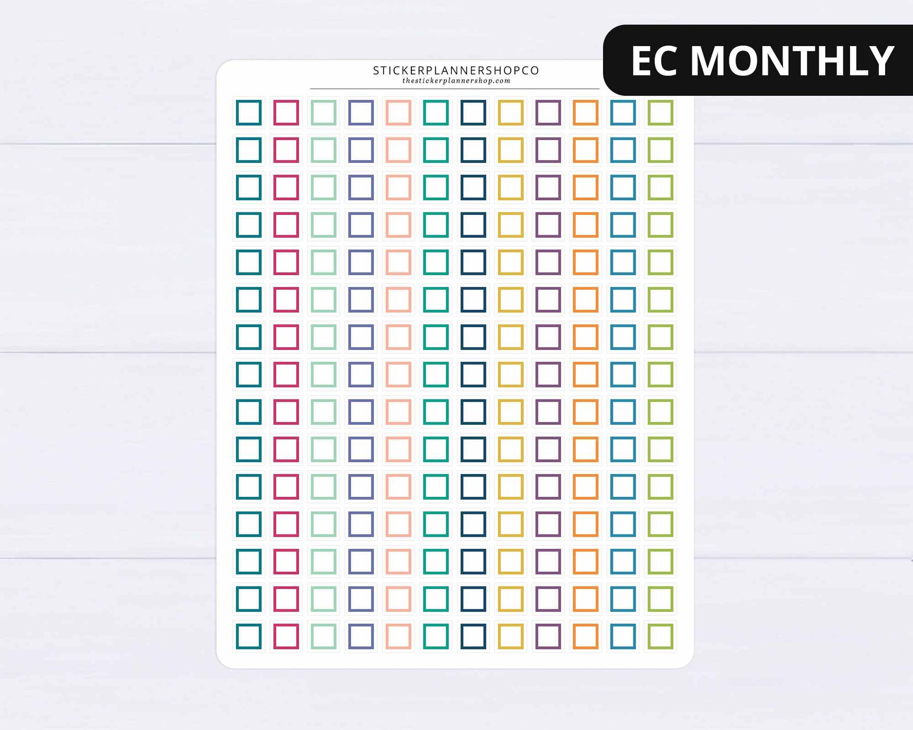 Check Hand Sticker Individual Check Box Stickers – The Sticker Planner Shop