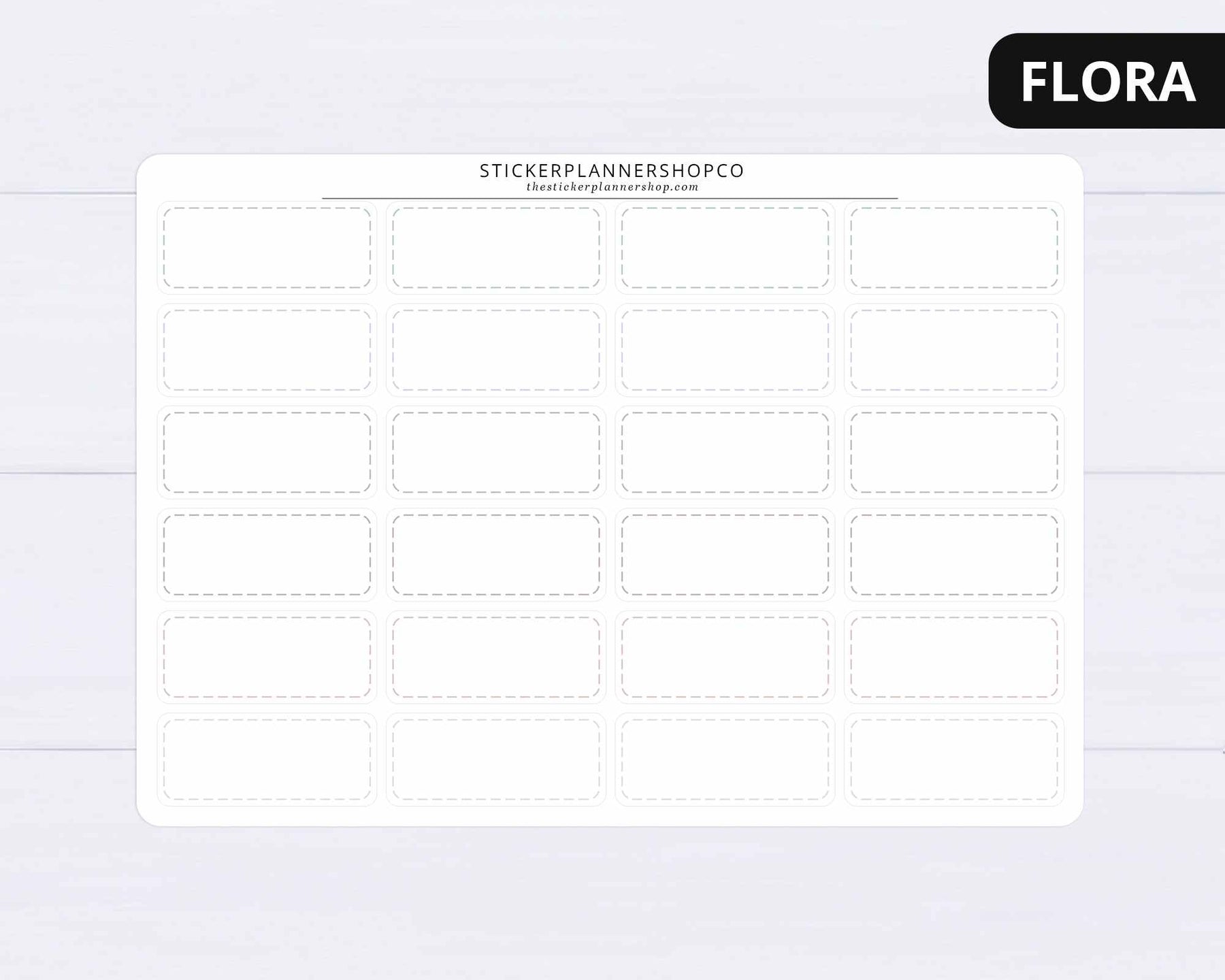 Sticker Plainer Dashed Line Planner Stickers – The Sticker Planner Shop
