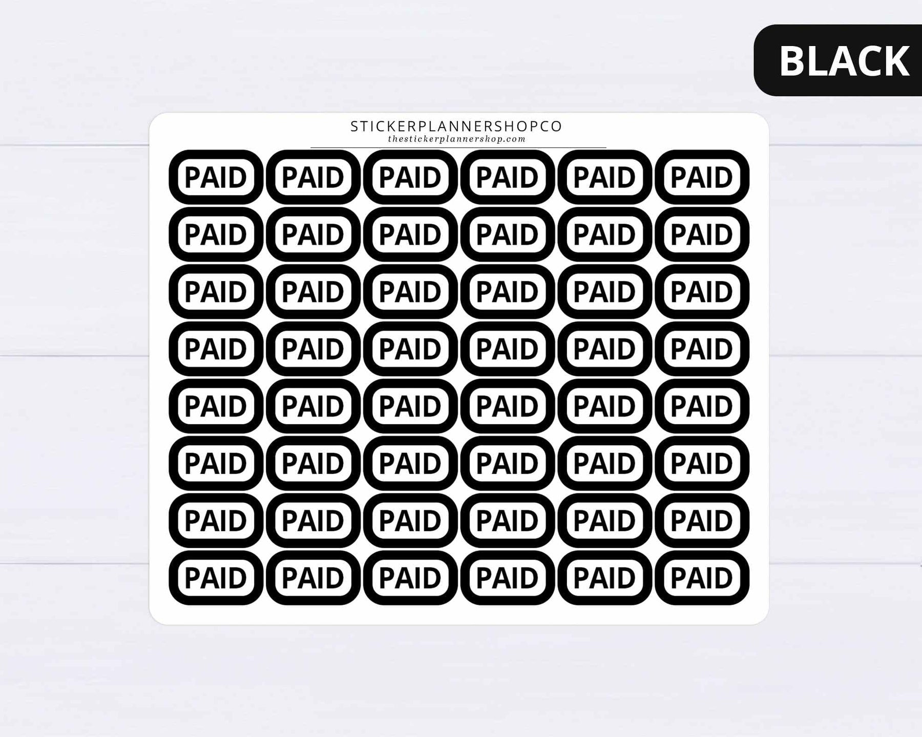 Paid Html Sticker Mini Paid Stickers – The Sticker Planner Shop