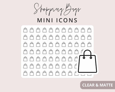 Shopping Bag Mini Icon Sticker