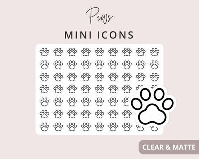 Paw Mini Icon Sticker