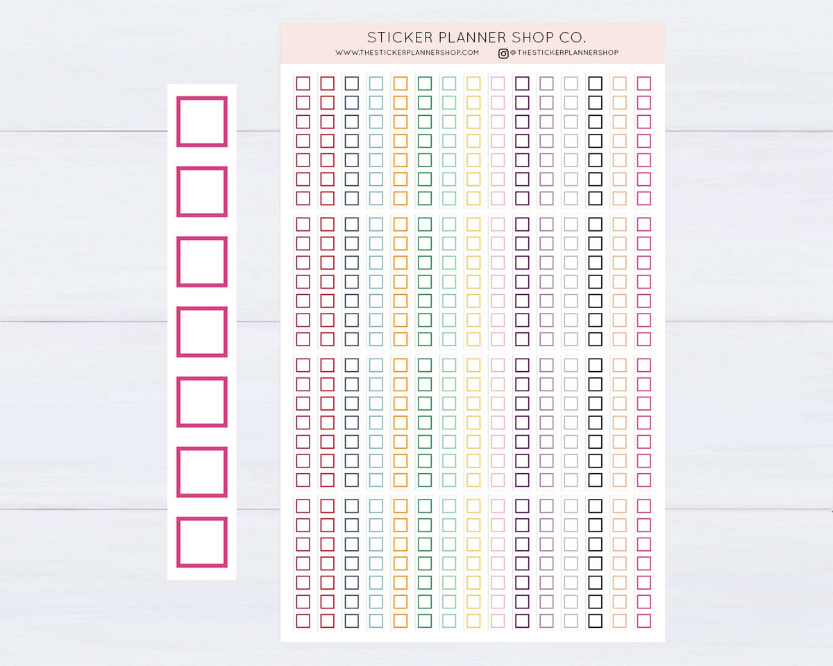 Checklist Planner Stickers – The Sticker Planner Shop