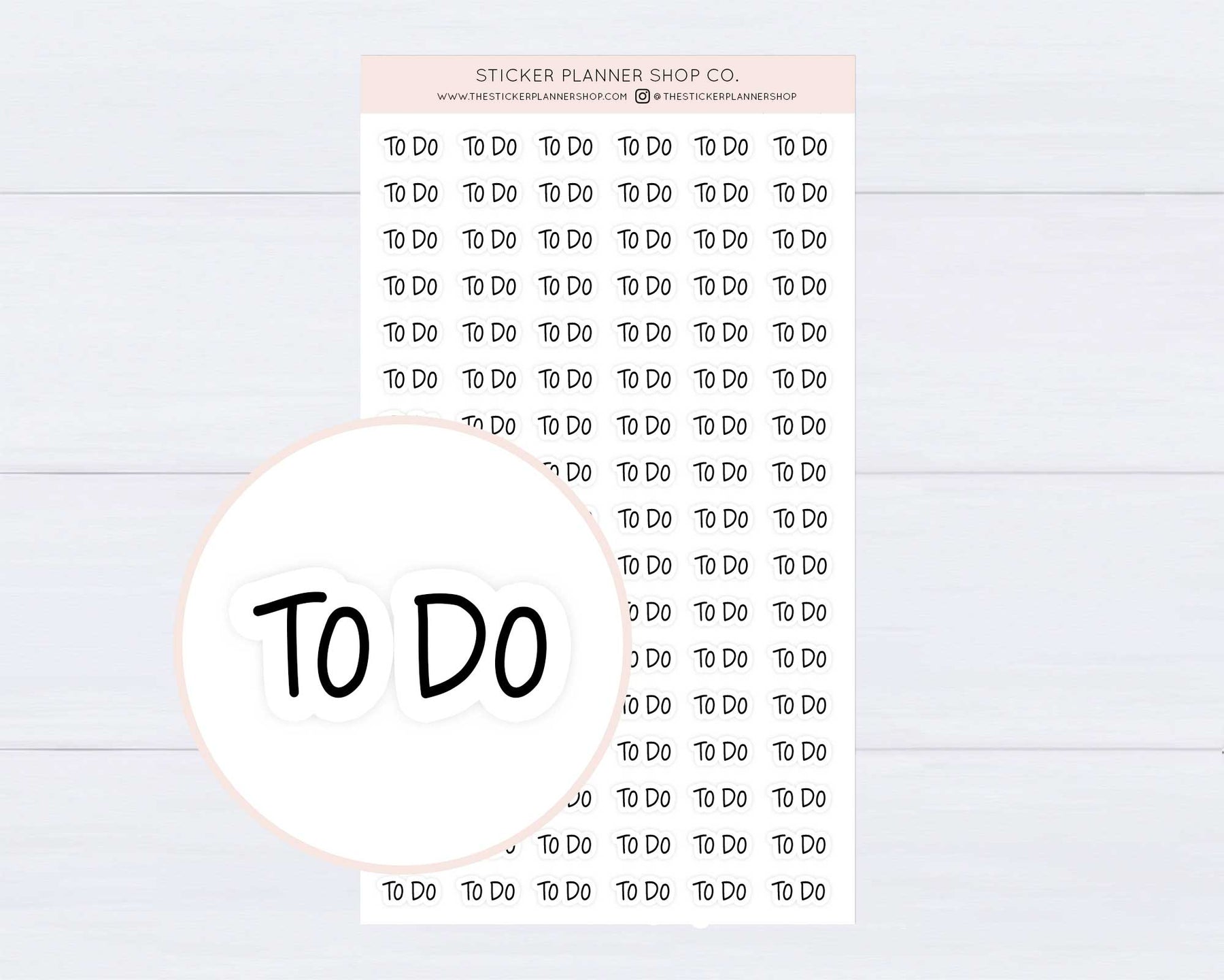 To Do Request Sticker To Do Text Stickers – The Sticker Planner Shop